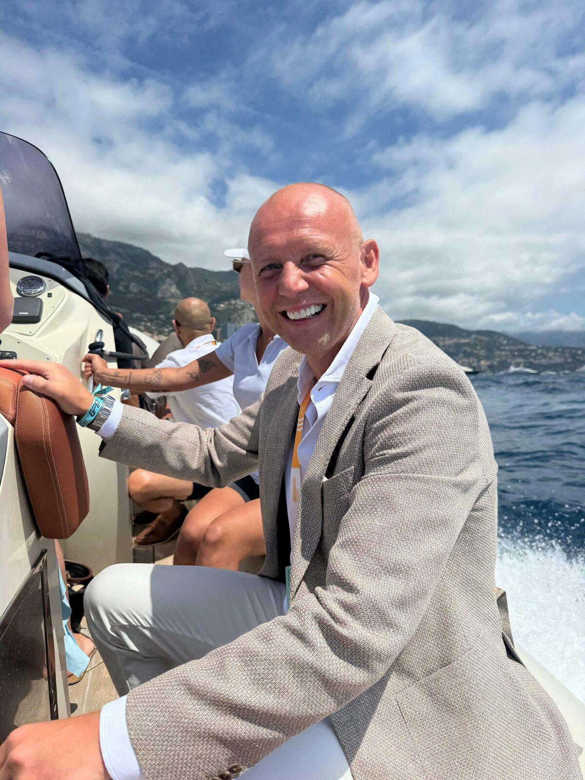 Sam Allcock in Monaco